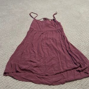 target flowy open back dress
